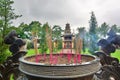 Burning incense sticks. Thien Mu pagoda. Hue. Vietnam Royalty Free Stock Photo